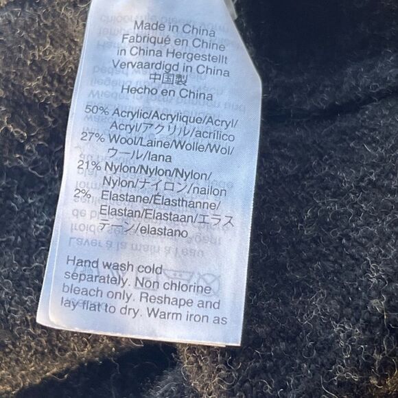 Madewell Sweater Womans Size XXS Tier Sleeve Wool Blend Pullover - Picture 9 of 9